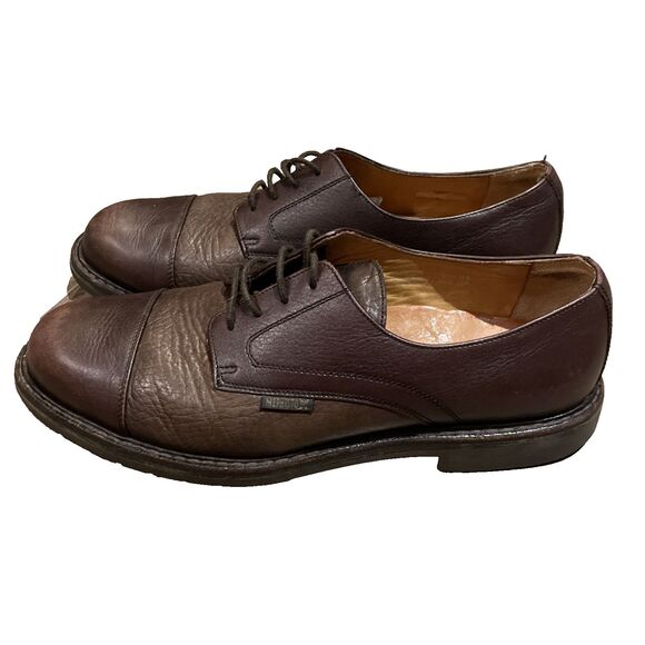 Mephisto Melchior Brown Leather Cap Toe Oxford Dress Shoes Goodyear Welt Mens 10 main image 10